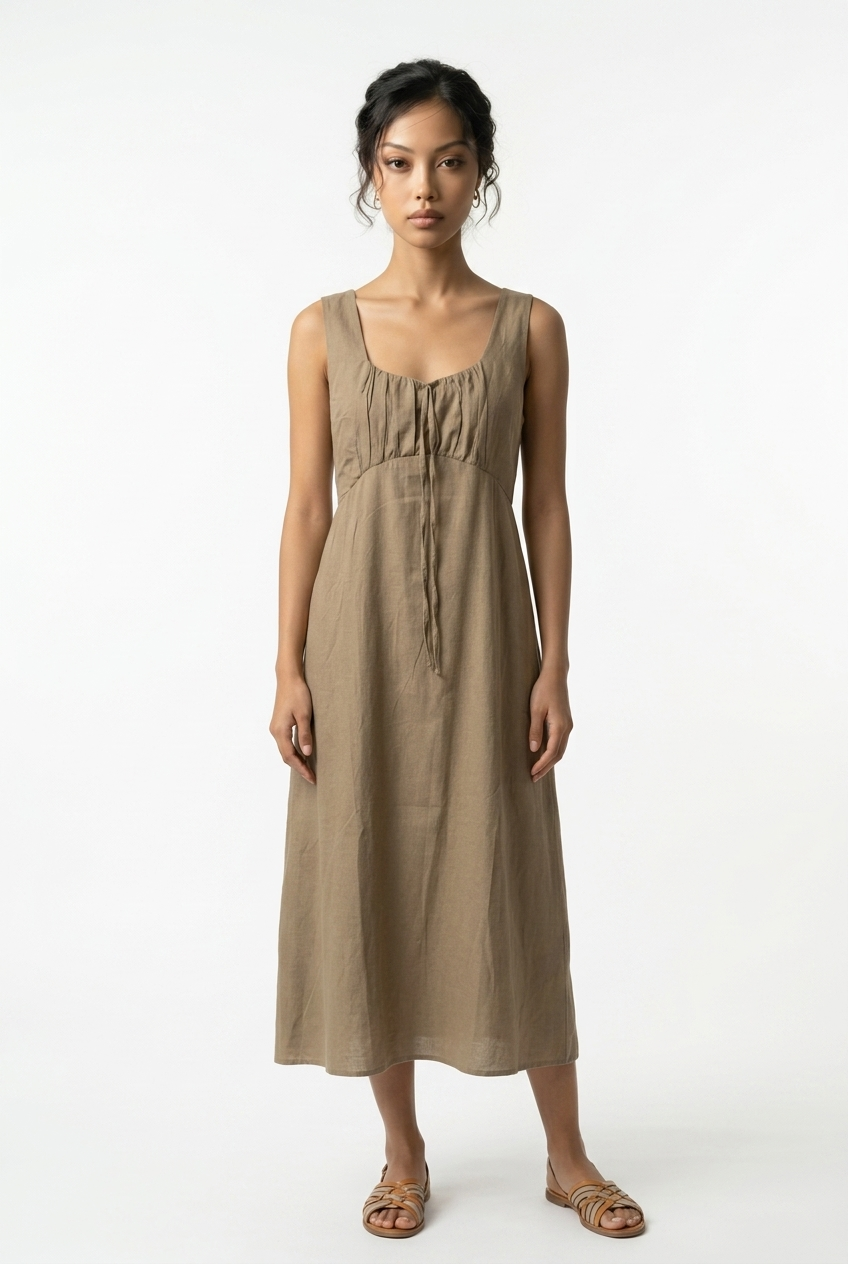 Linen Dress No Stretch