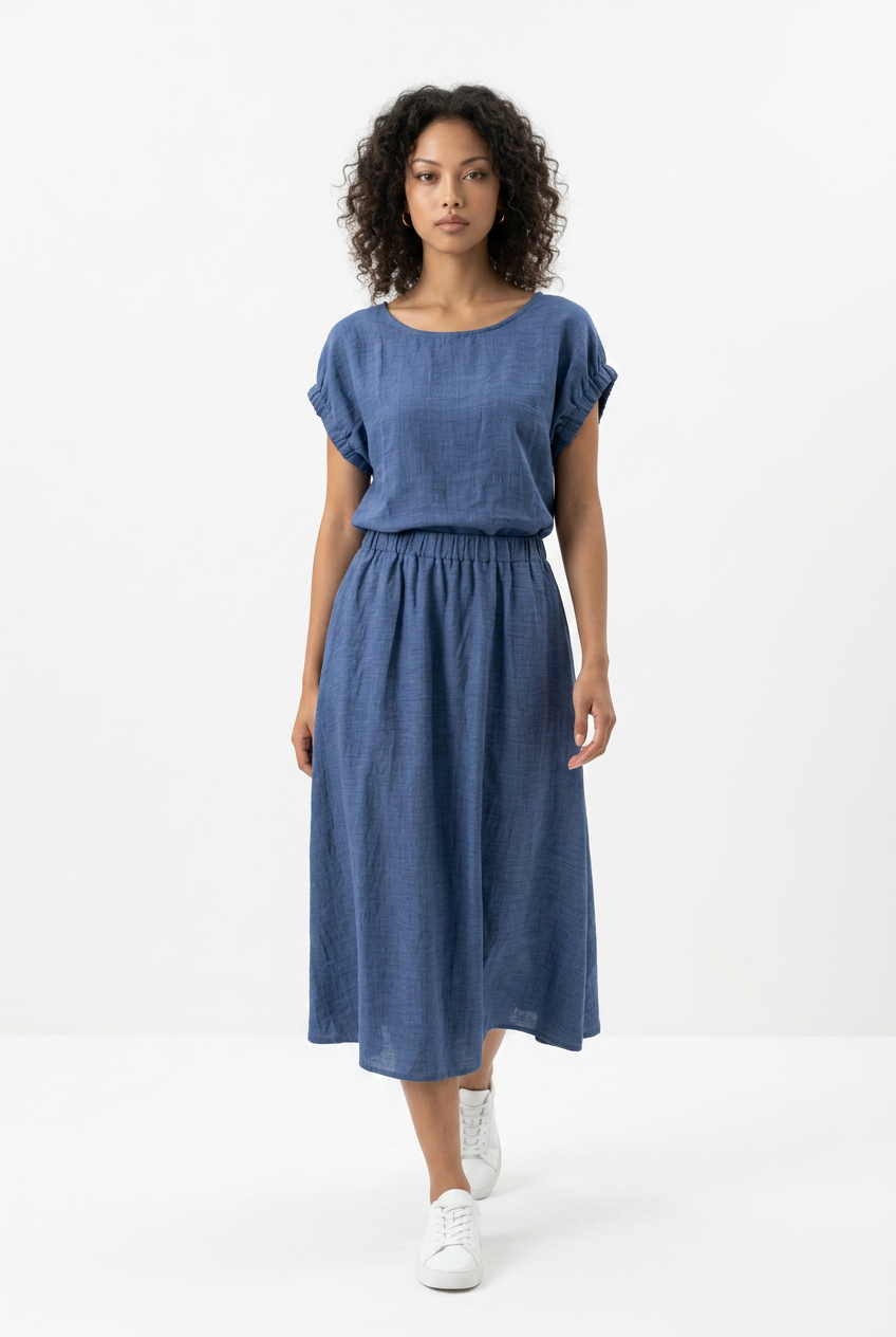 Takim Top & Skirt Linen