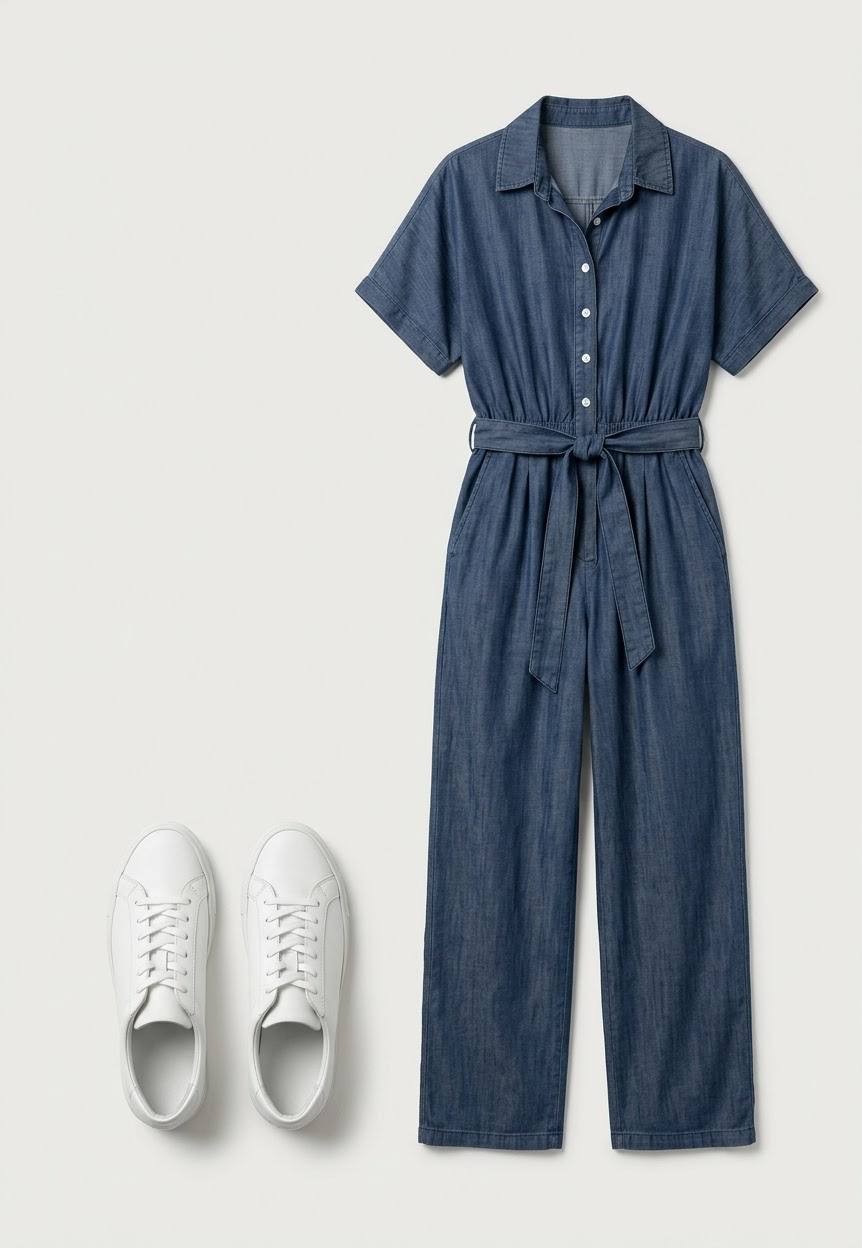 Overall Jeans Soft Tissue